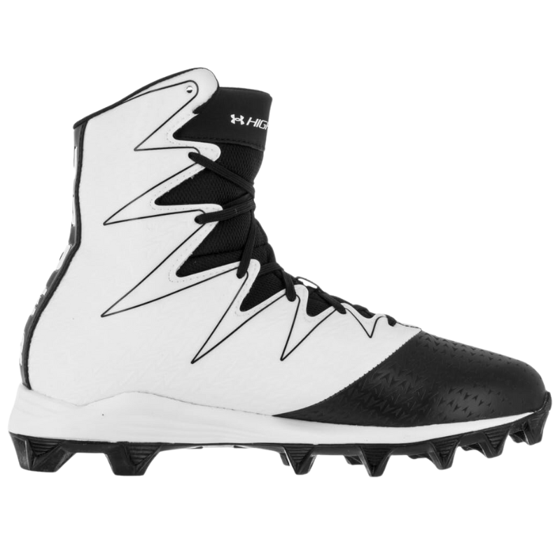 Under Armour Men s Highlight RM Mid Football Cleats Black White