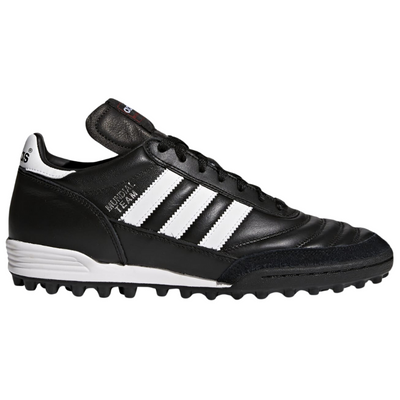Adidas Copa Mundial Leather Team Black/White/Red Junior Adult Soccer Turf Boots side pointing right