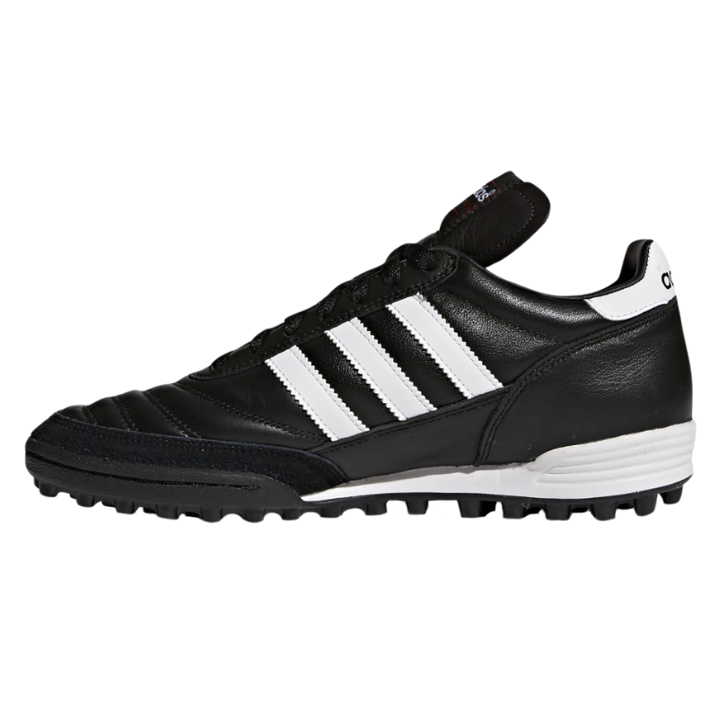 Adidas Copa Mundial Leather Team Black/White/Red Junior Adult Soccer Turf Boots side pointing left