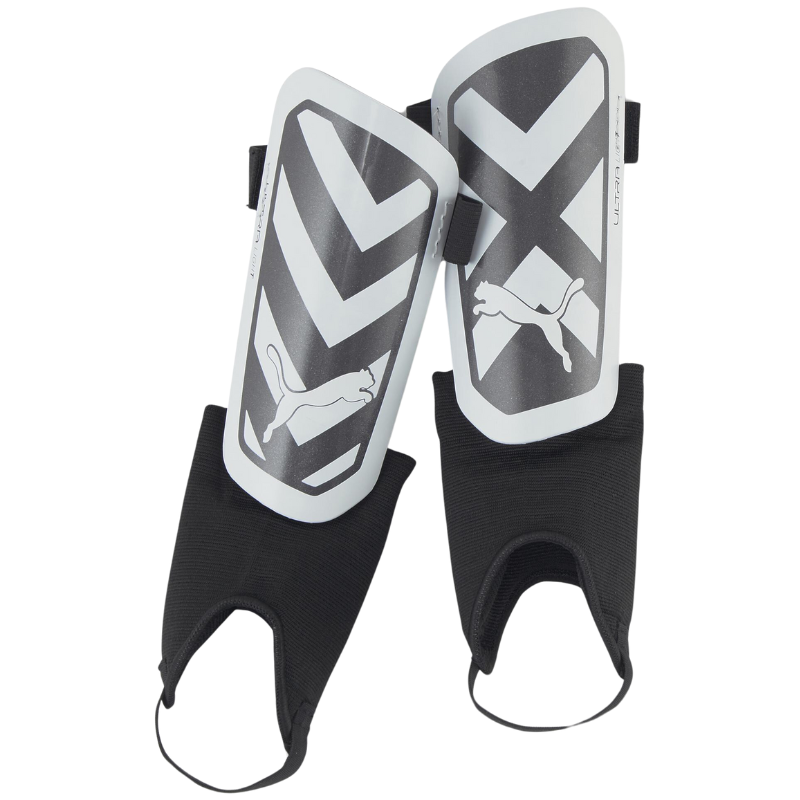 Puma Ultra Light Soccer Ankle Shin Guards Black/White Women&