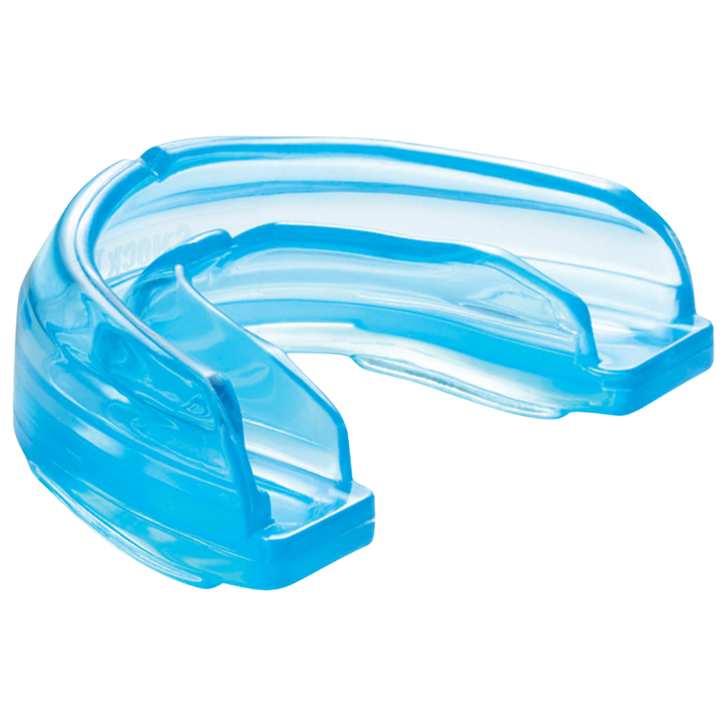 Shock Doctor Braces Strapless Mouthguard - Blue - Adult