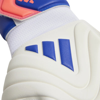 Adidas Soccer Accessories Adidas Copa League Goalkeeper Gloves Junior 2024 White Blue Orange