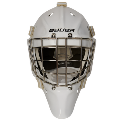 Bauer Hockey Goalie Gear Bauer 960 Goalie Mask Senior Small White 2020