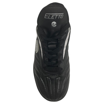 Eletto Soccer Shoes Eletto Champ Soccer Turf Boots Junior Black White