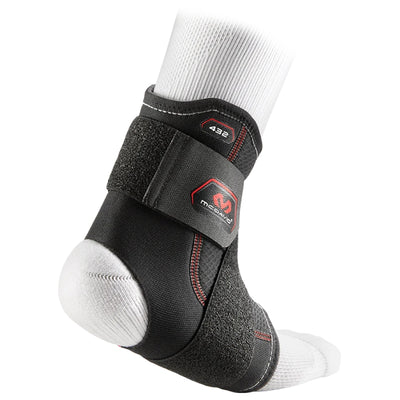 McDavid Protective Gear McDavid Ankle Support With Figure-8 Straps Black