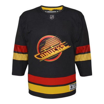 Outerstuff Hockey Jerseys Outerstuff Vintage Premier Third Skate Vancouver Canucks Jersey Youth Small Medium