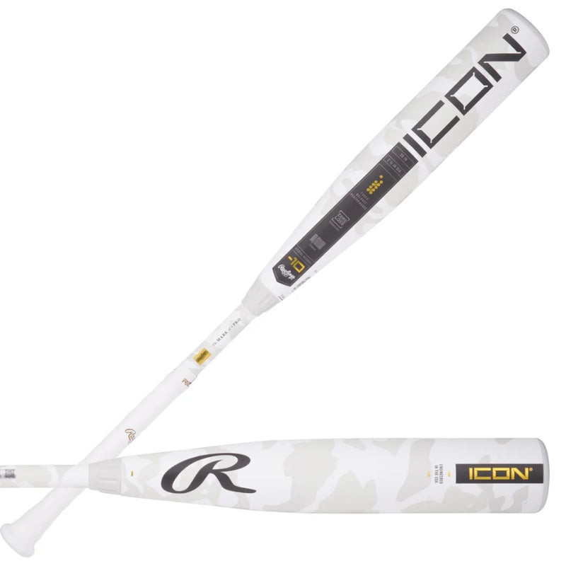 Rawlings Icon 2 3/4" Barrel (-10) USSSA Baseball Bat - Youth (2025)