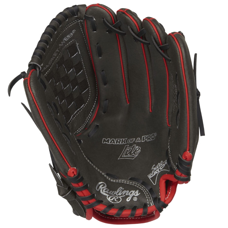 Rawlings Baseball Gloves Rawlings Mark Of A Pro Light 11 in Infield Baseball Glove Youth Black