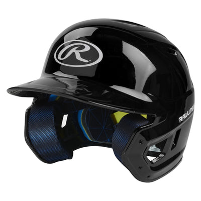 Rawlings Baseball Helmets Rawlings MACH 1-Tone Gloss Baseball Batting Helmet Junior Black