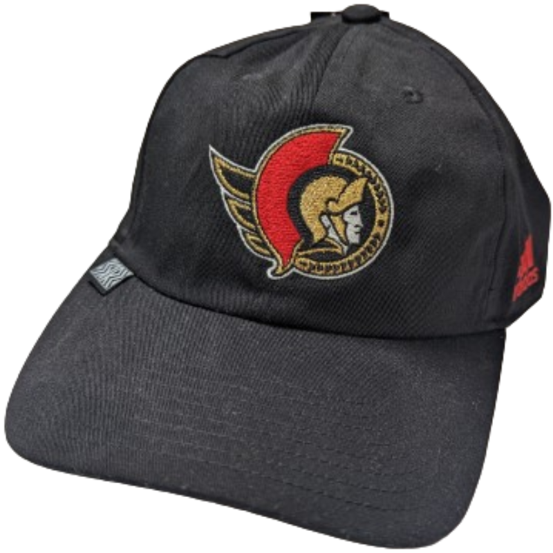 Adidas Black Ottawa Senators Reverse Retro 2.0 Unstructured Adjustable hat