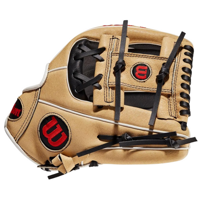 Wilson A450 11.5" FR Baseball Glove - Black / Blonde - Youth (2022)