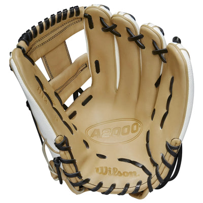 Wilson Baseball Gloves Wilson A2000 H12SS 12" Fastpitch Baseball Glove RG White Blonde