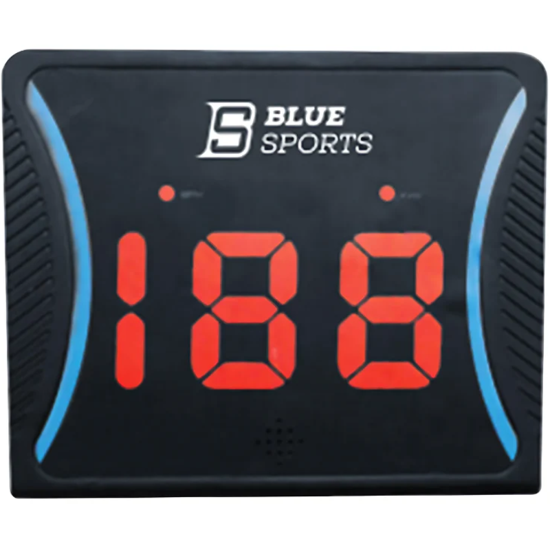 Blue Sports Speed Radar front showing red numbers: 188