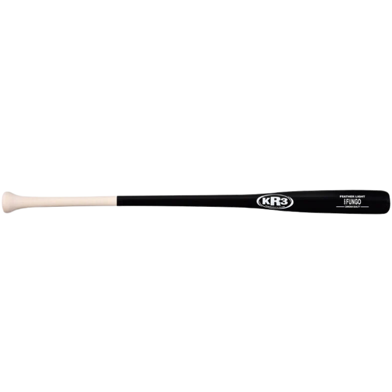 KR3 Featherweight Fungo Baseball Bat horizontal Black