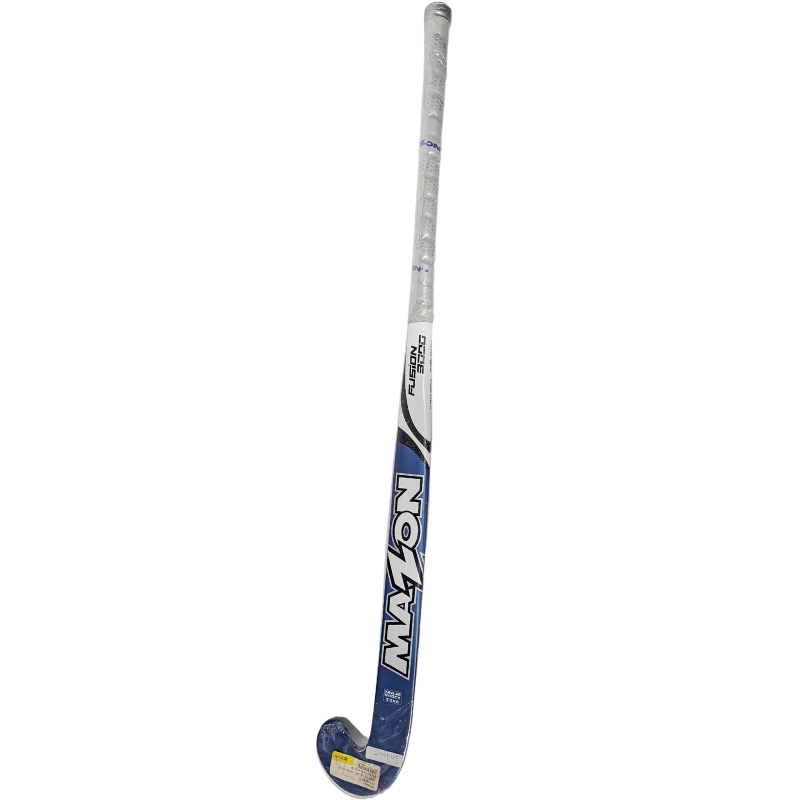 Mazon Fusion 3000 Indoor Field Hockey Stick side vertical with head curved left