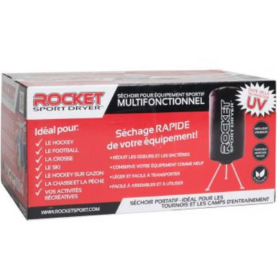 Rocket Sport Dryer UV packaging (box)