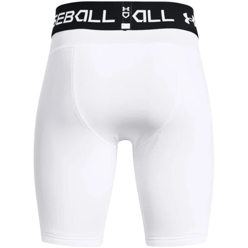 Under Armour Utility Sliding Short with Cup Youth back