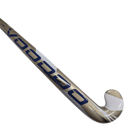 Voodoo V3 Field Hockey Stick close-up with head curved right