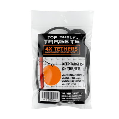 Top Shelf Target Net Tethers - 4 Pack